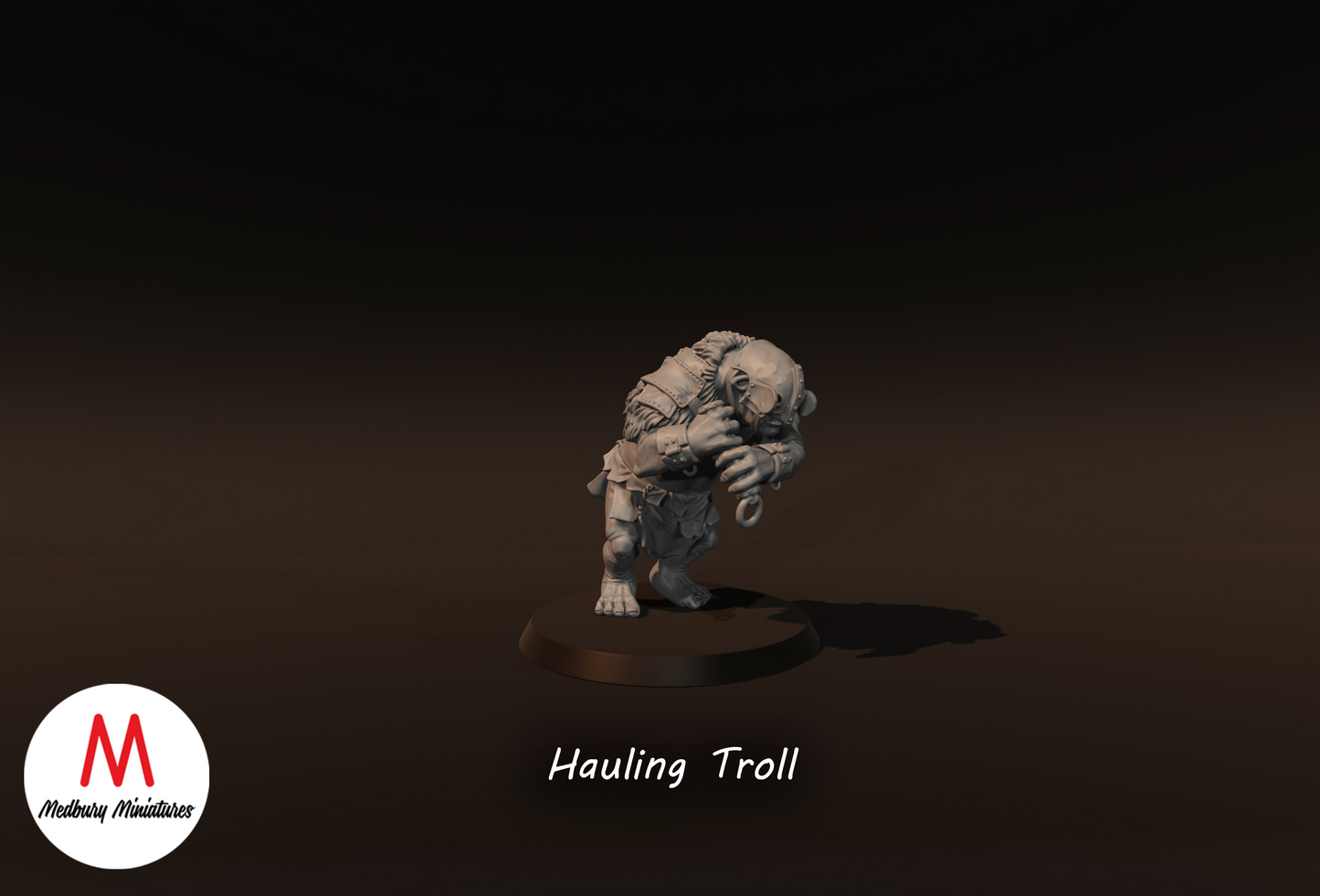 Hauling Troll - Medbury Miniatures