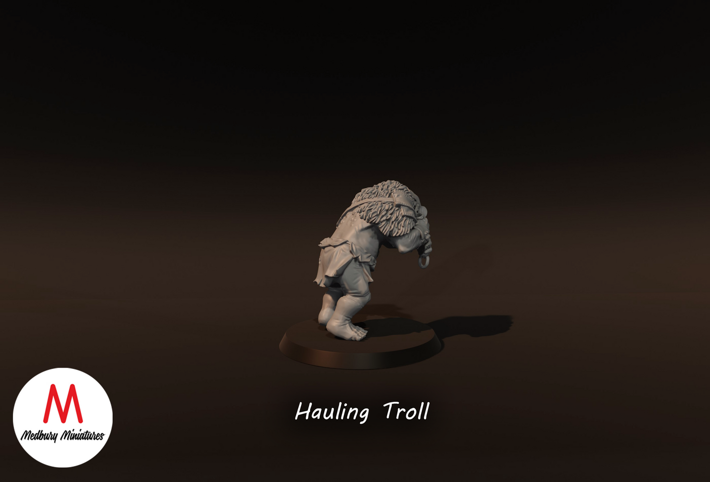 Hauling Troll - Medbury Miniatures