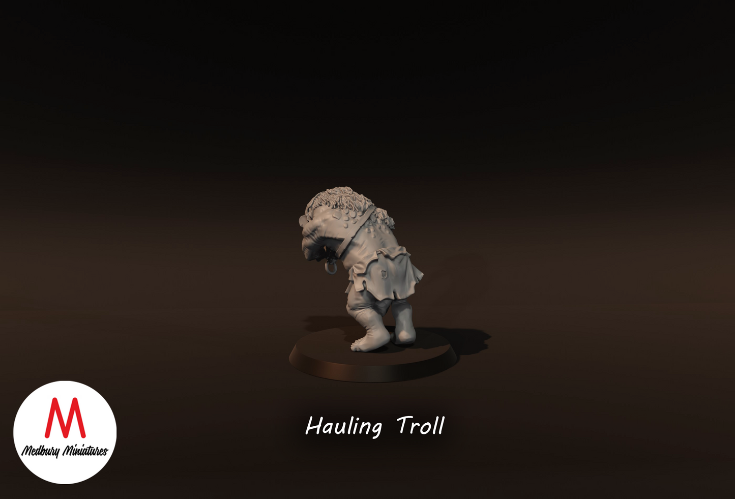 Hauling Troll - Medbury Miniatures