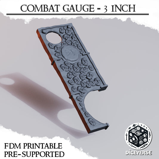 Combat Gauge - 3inch - Diceverse