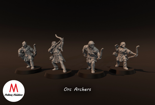 Orc Archers - Medbury Miniatures