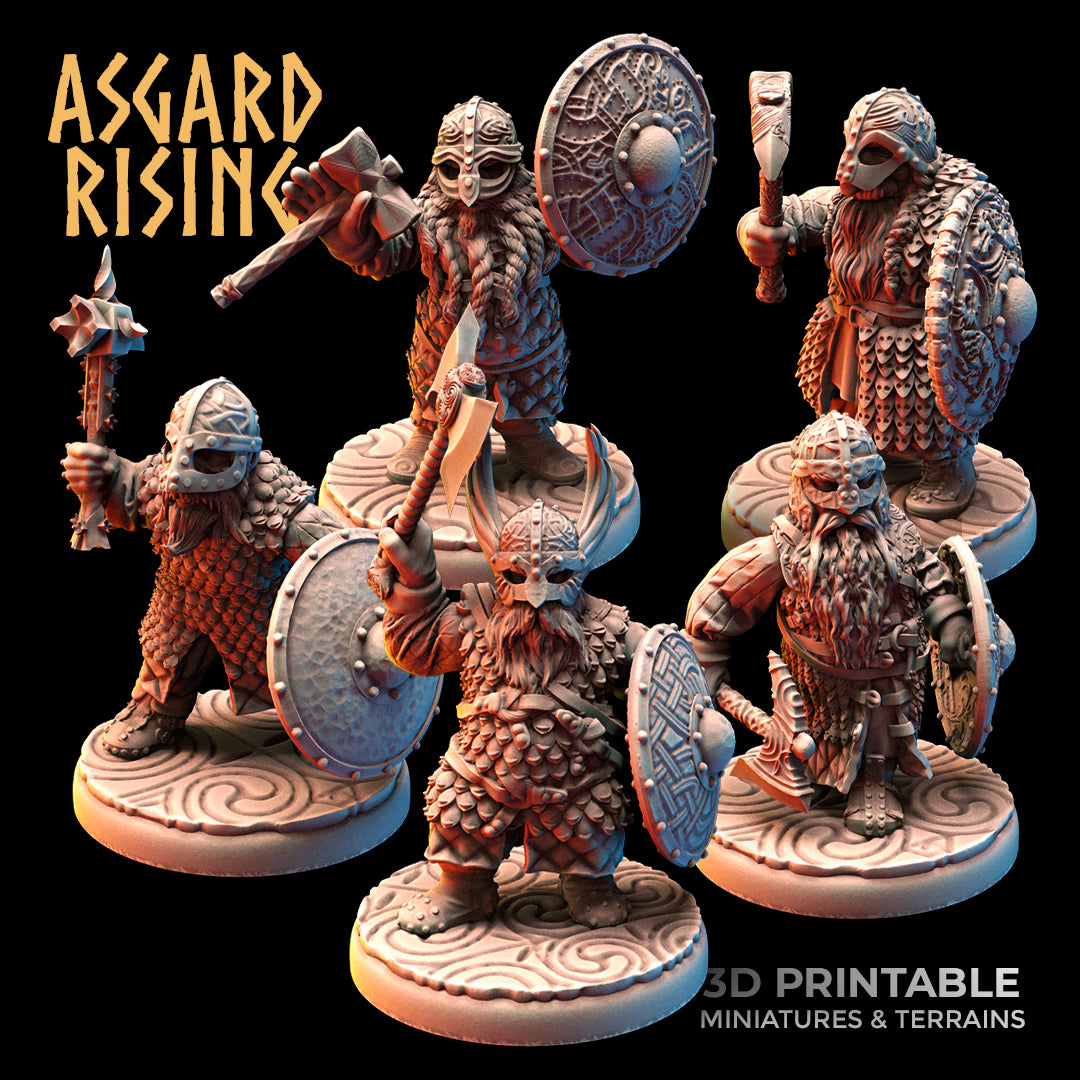 Scale Line Dwar DWARF: Dwarves in Scale armors - Asgard Rising – HammerLine