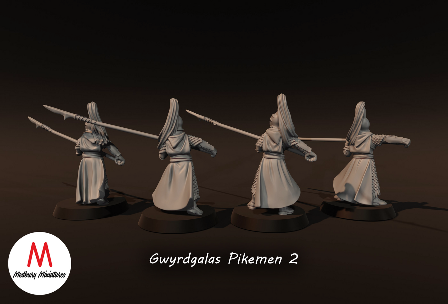 Gwyrdgalas Pikemen 2 - Medbury Miniatures