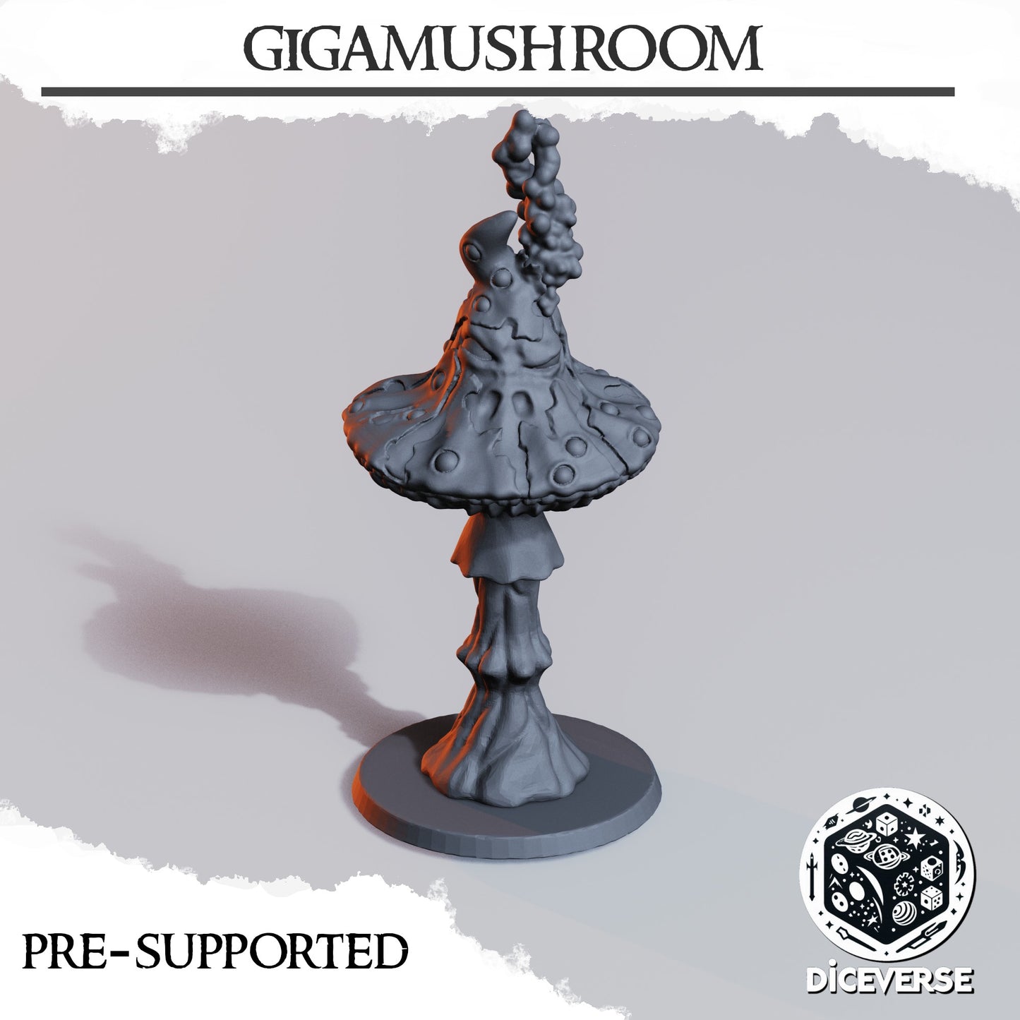 Goblin Spell: Giga Mushroom - Diceverse