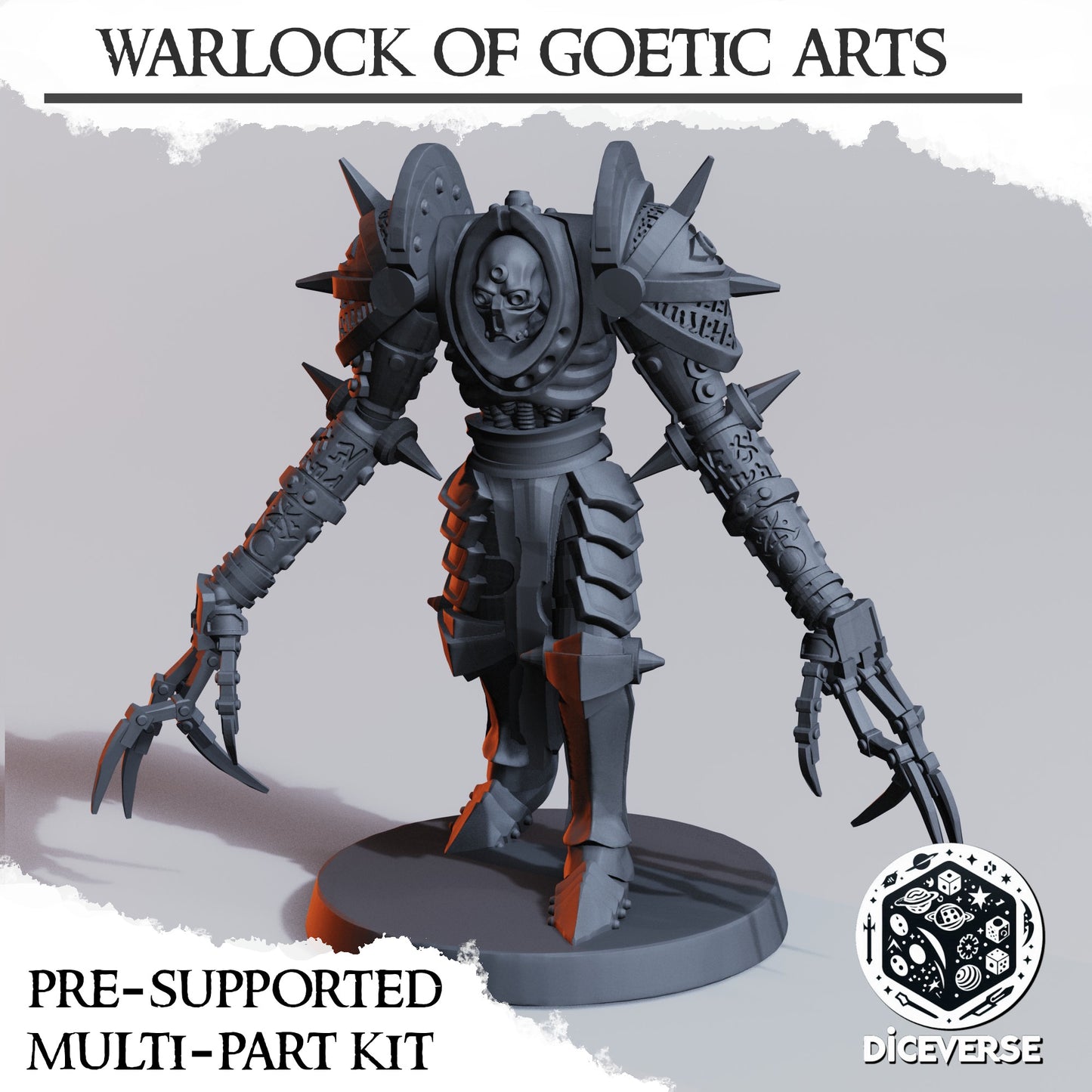 3x Warlock of Goetic Arts - Diceverse
