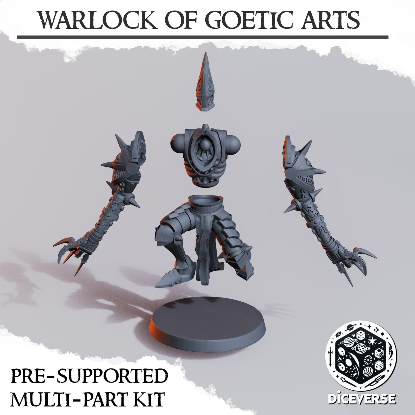 3x Warlock of Goetic Arts - Diceverse