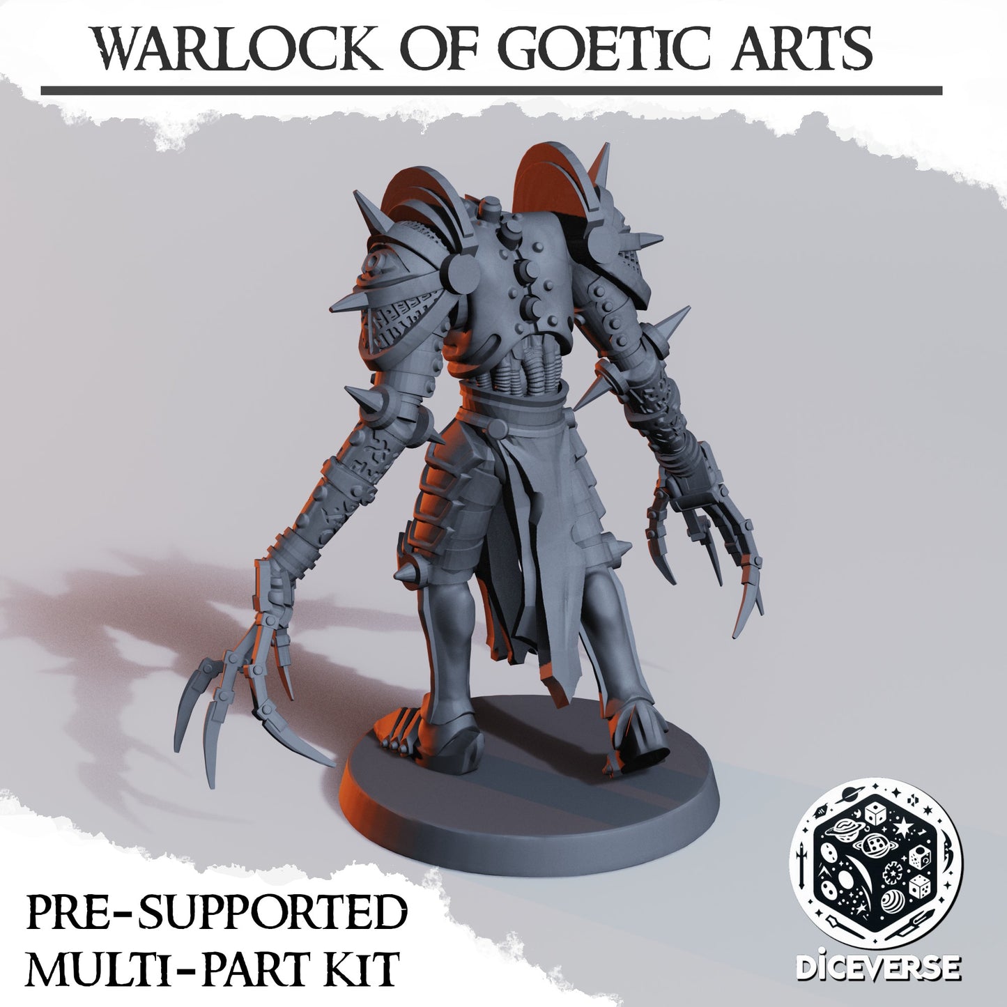 3x Warlock of Goetic Arts - Diceverse