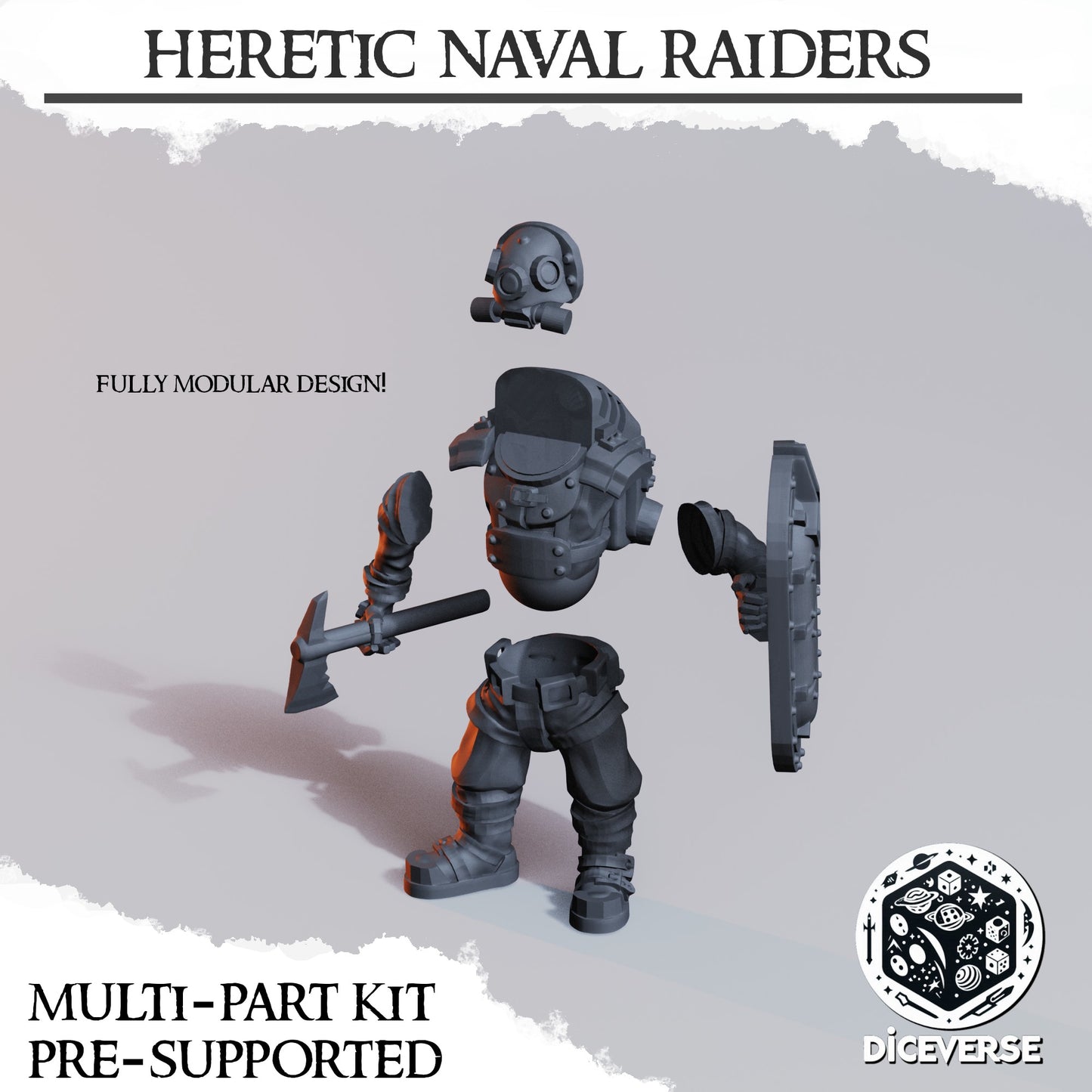 10x Heretic Naval Raiders - Diceverse