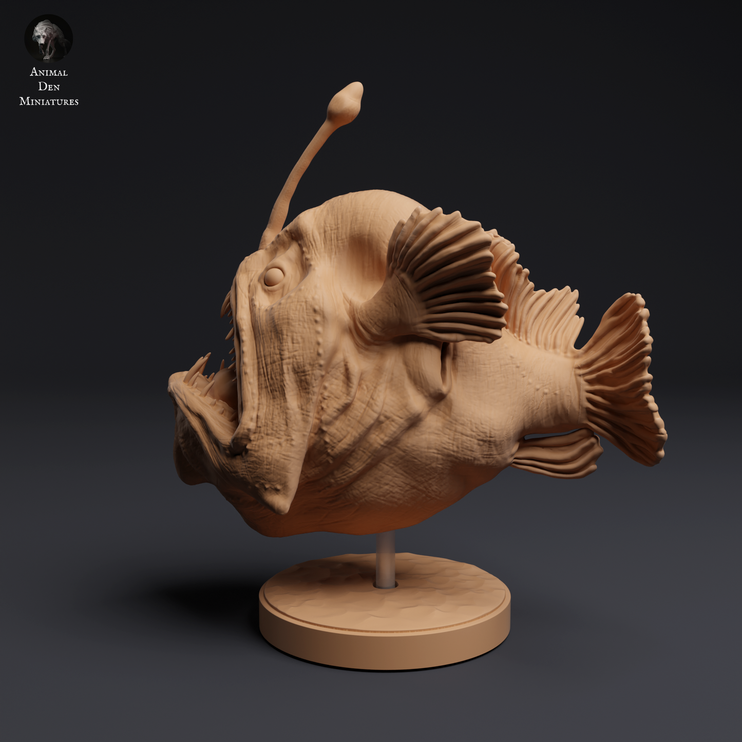 Humpback Anglerfish - Animal Den Miniatures