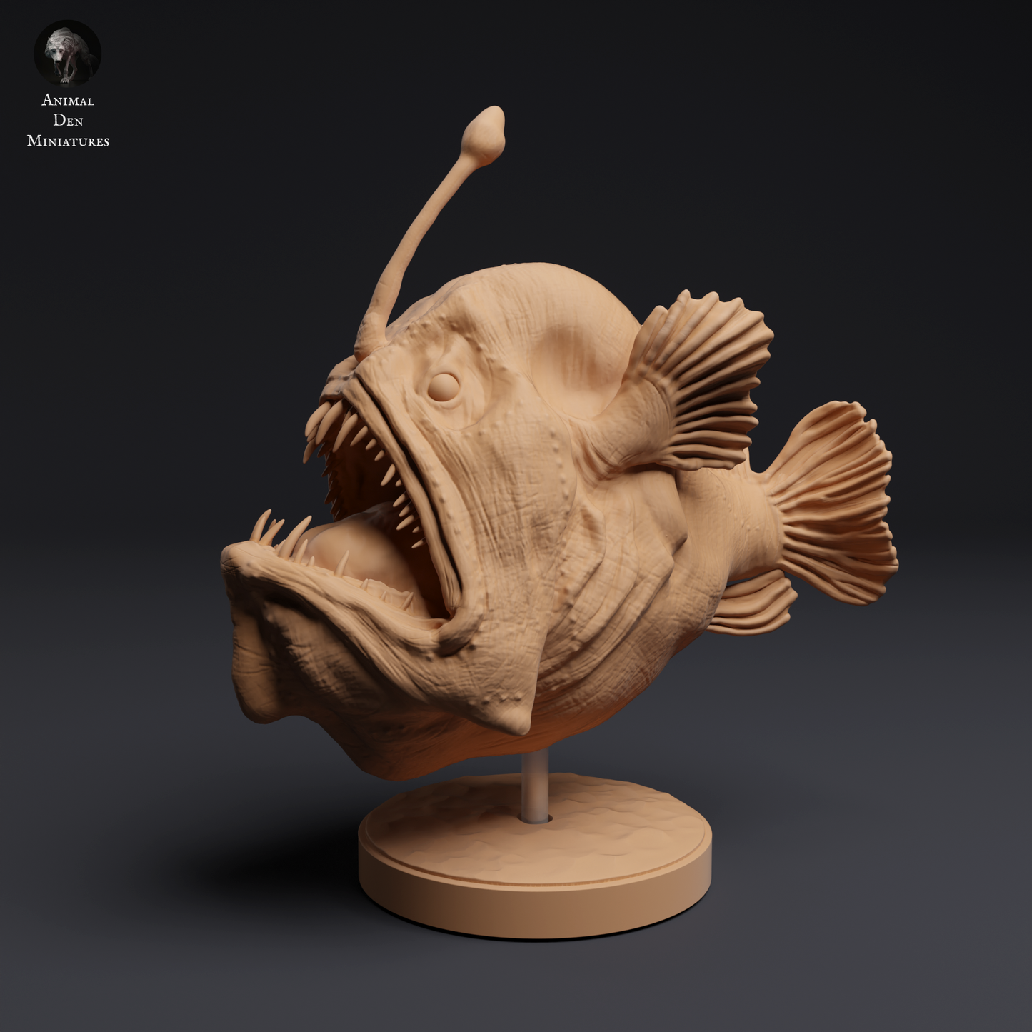 Humpback Anglerfish - Animal Den Miniatures