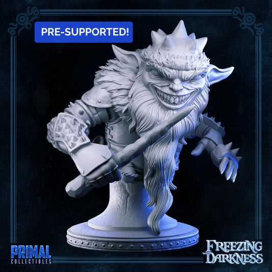 Gremlin - Büste - FREEZING DARKNESS - MASTERS OF DUNGEONS QUEST - Primal Collectibles