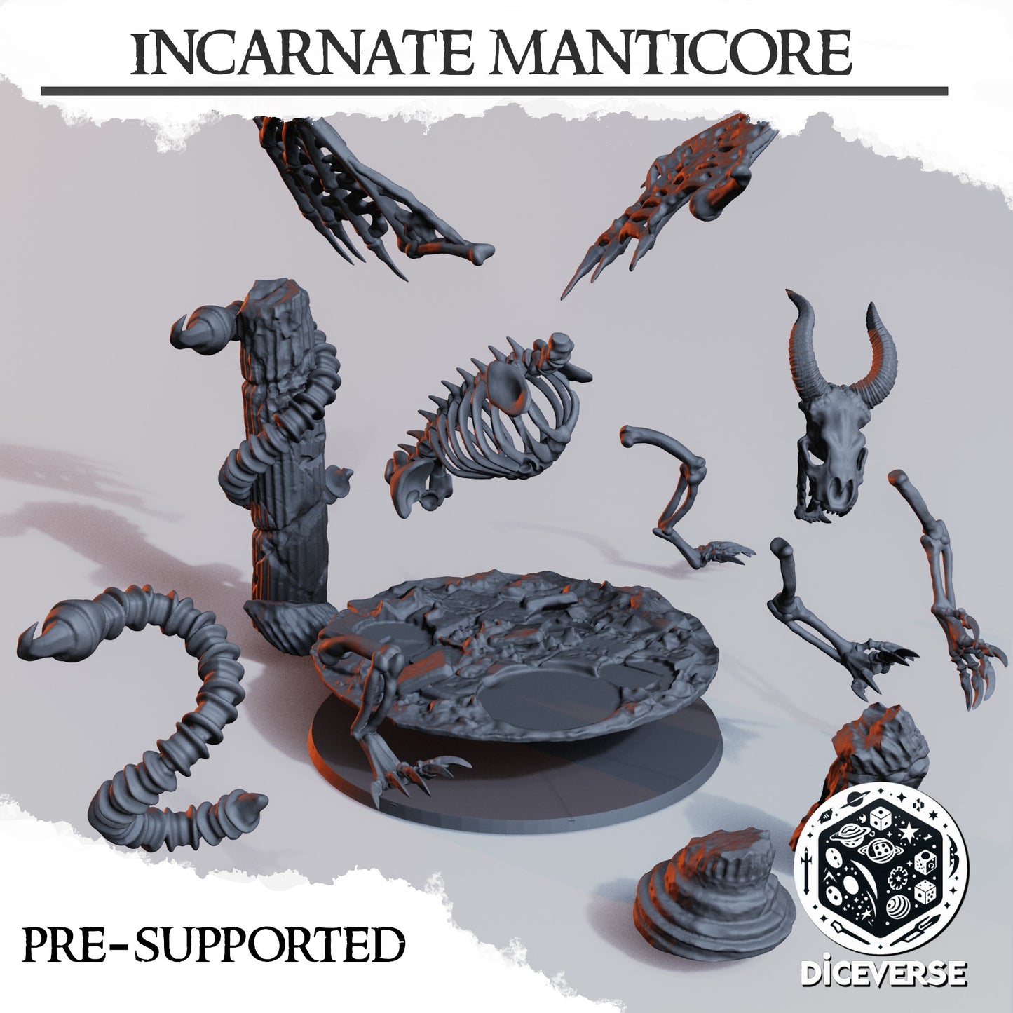Incarnate Manticore - Diceverse