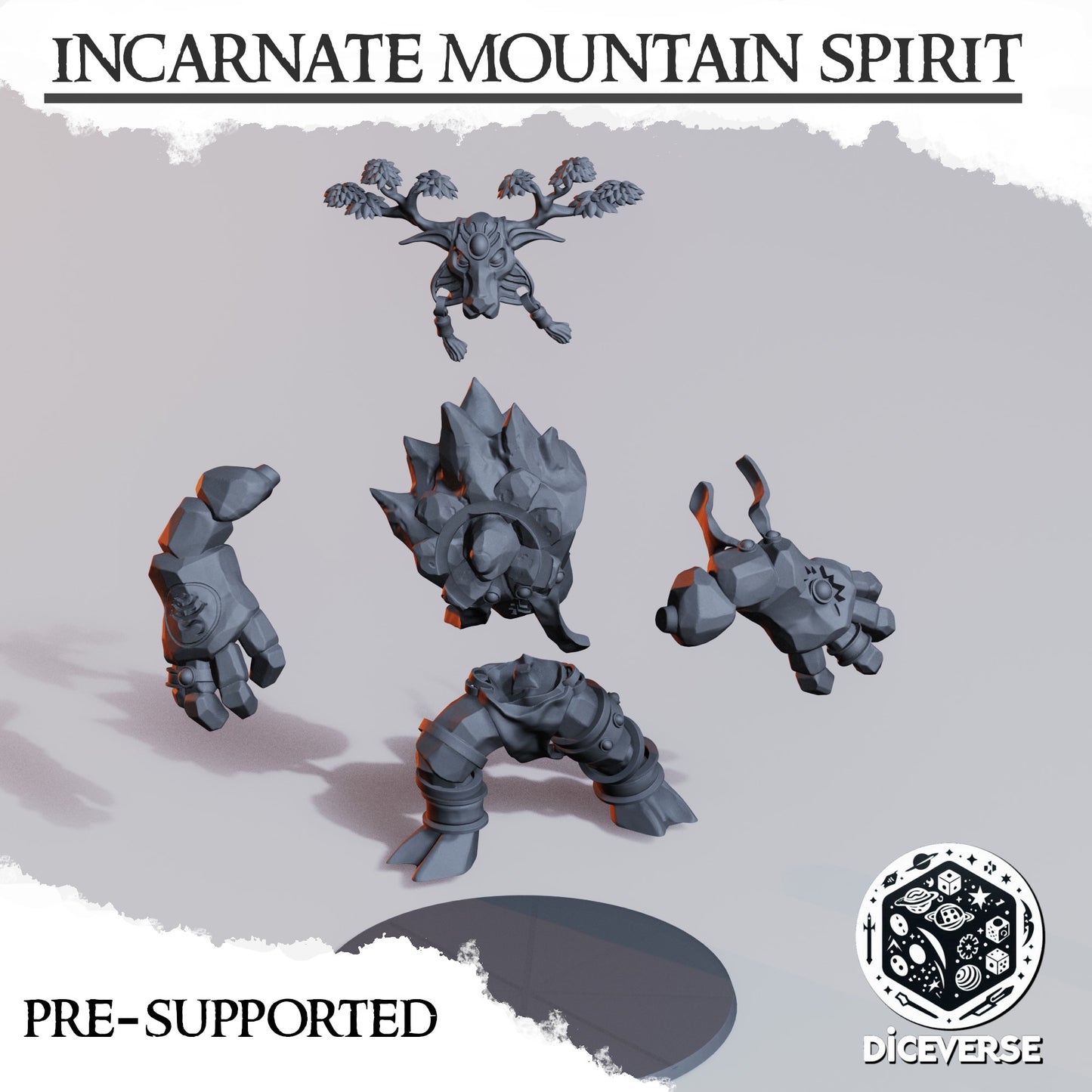 Incarnate Mountain Spirit - Diceverse