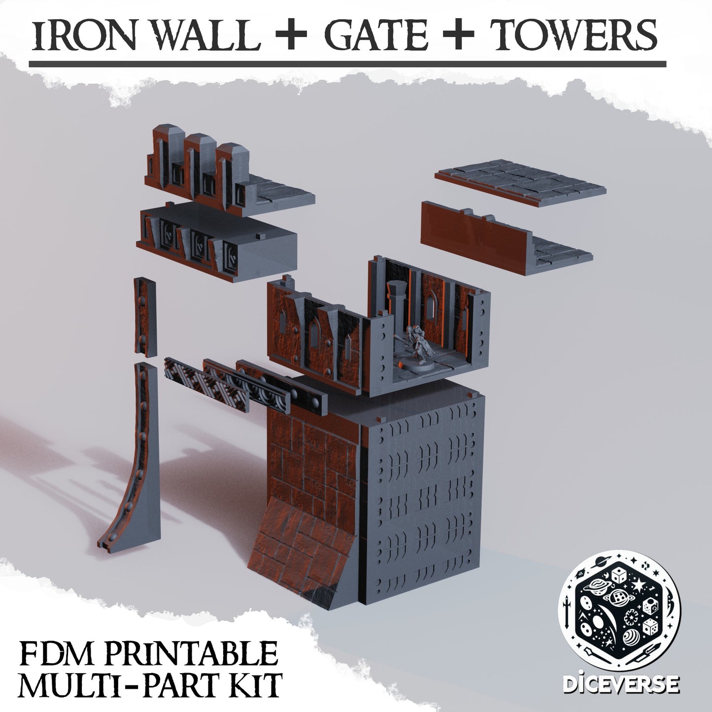 Trench Terrain: Iron Wall - Diceverse