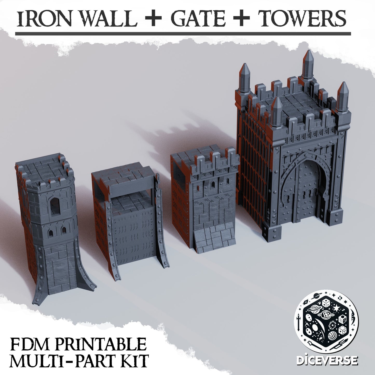 Trench Terrain: Iron Wall - Diceverse