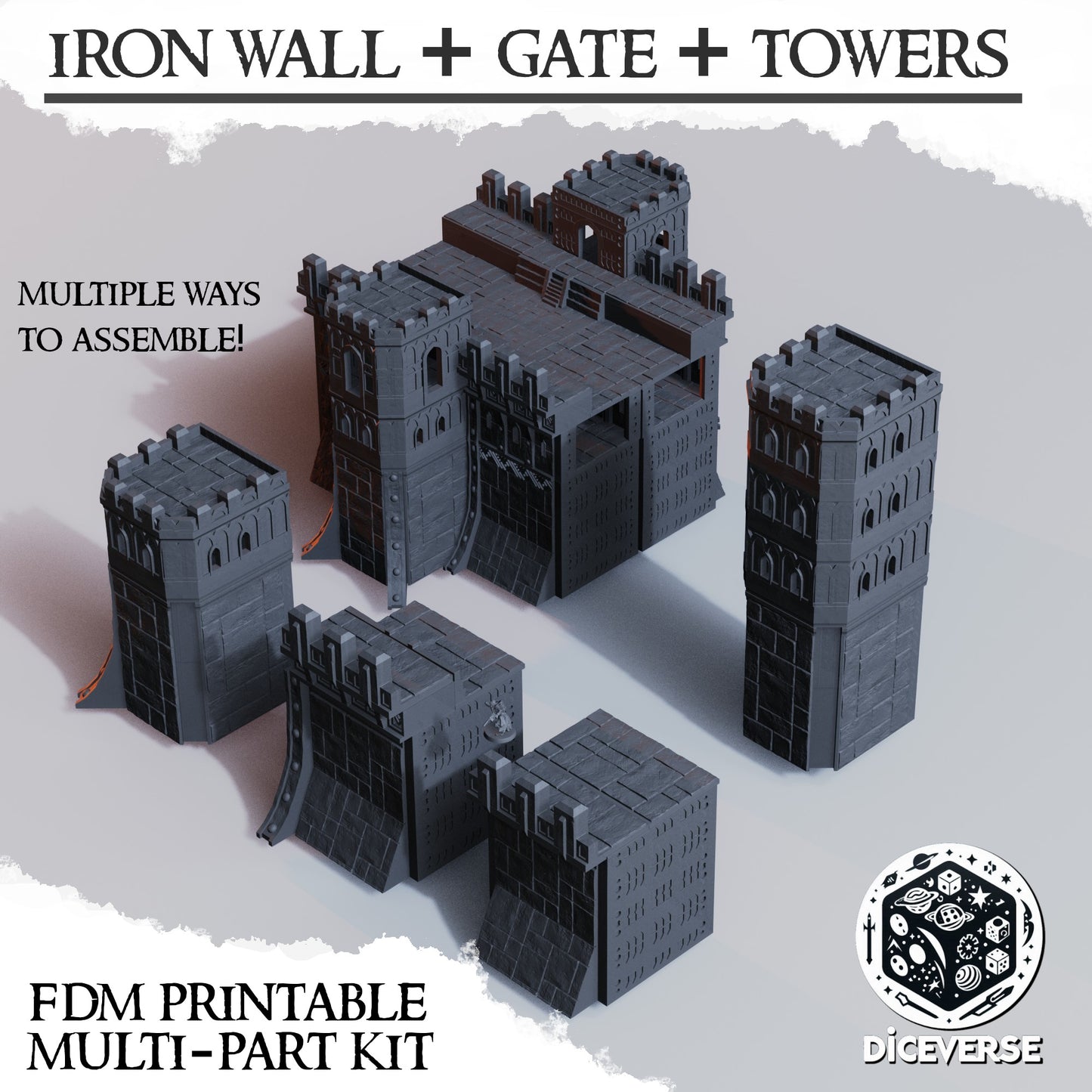 Trench Terrain: Iron Wall - Diceverse