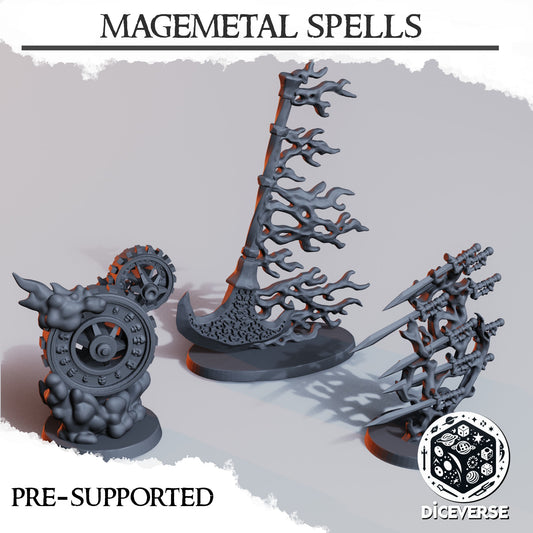 Magemetal Spells Pack - Diceverse