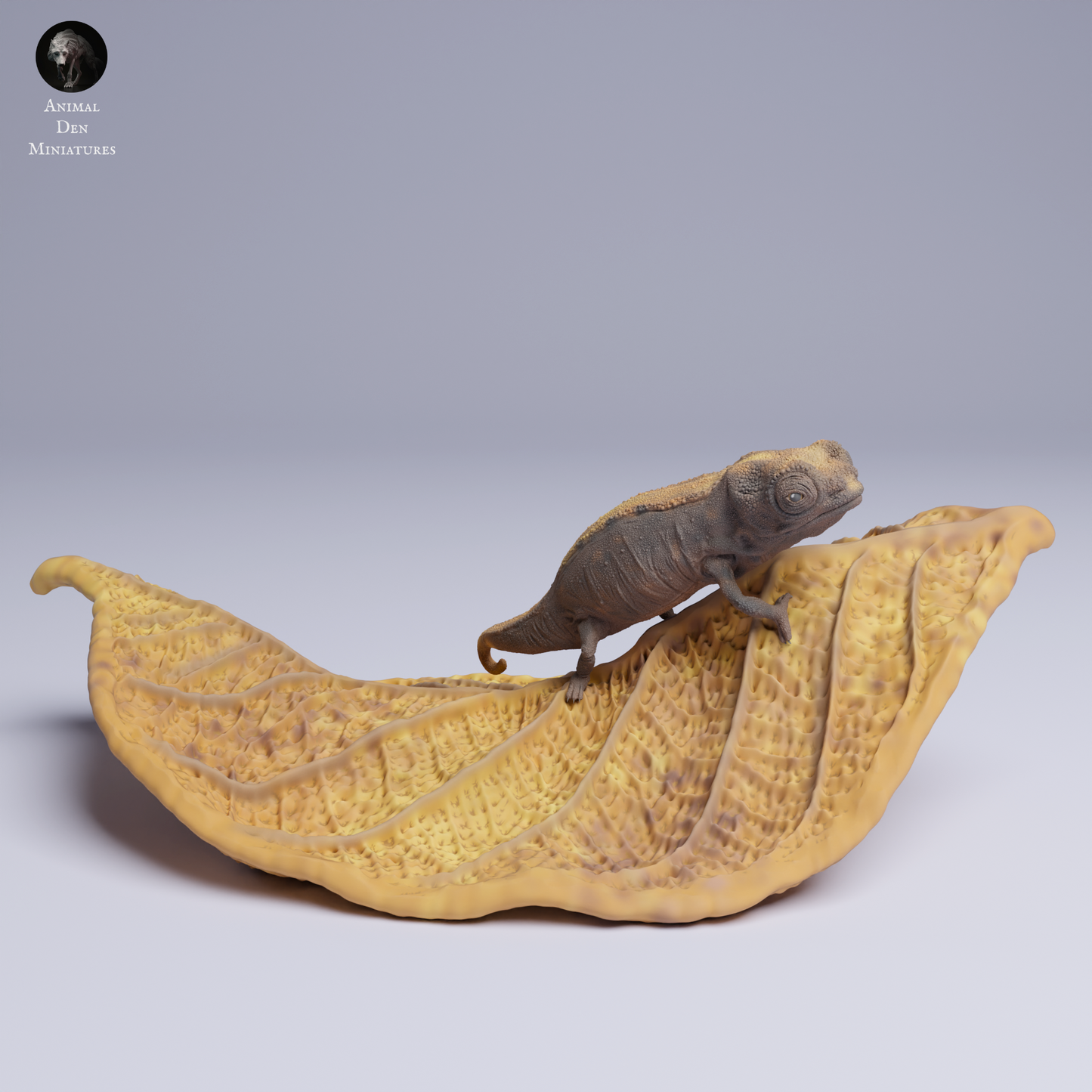 Nosy Hara Leaf Chameleon (Brookesia micra) - Animal Den Miniatures