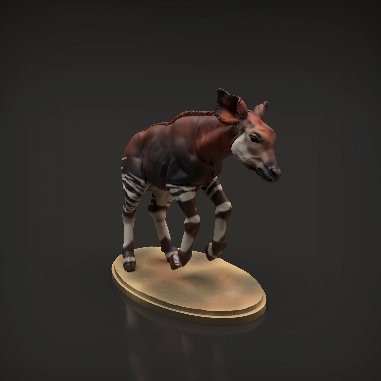 Okapi-Kalb - Animal Den Miniatures