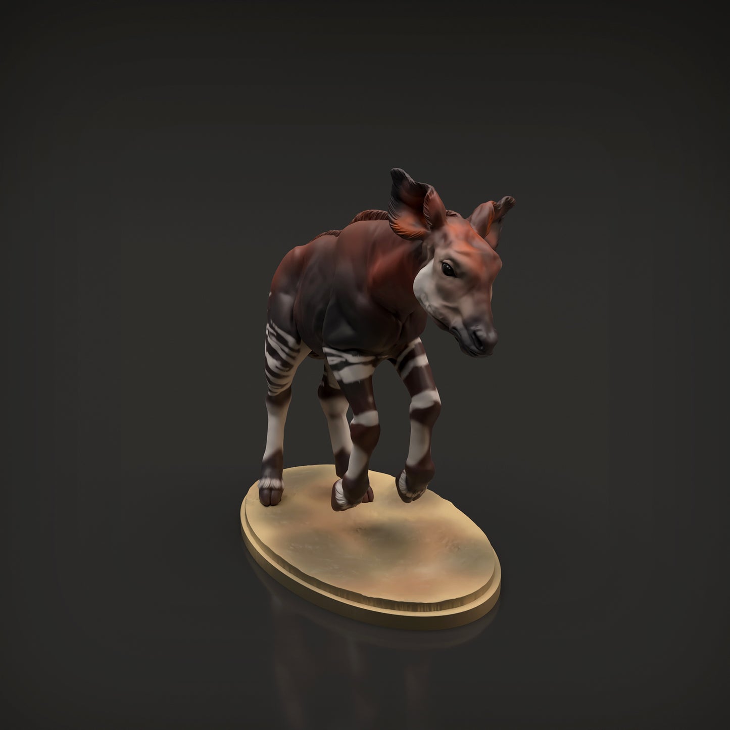 Okapi-Kalb - Animal Den Miniatures