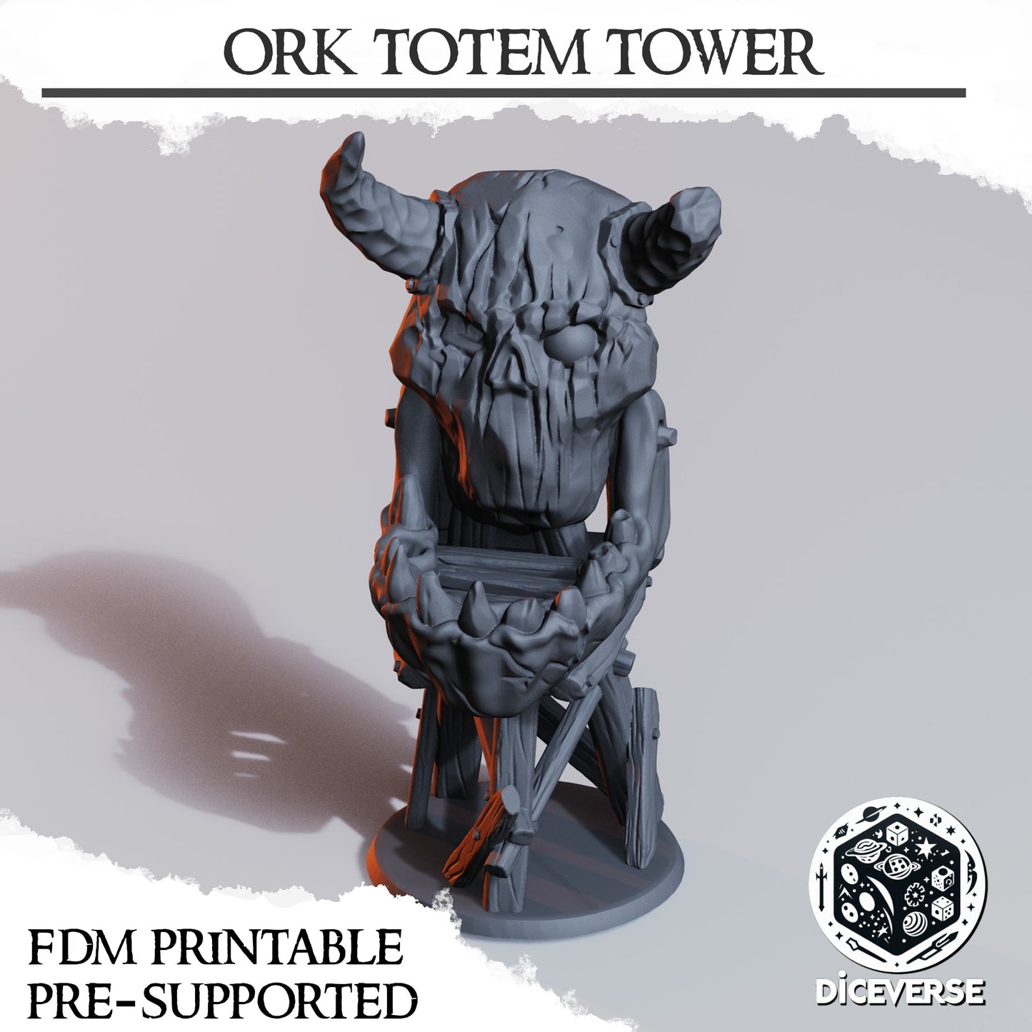 Orc Totem Tower - Diceverse