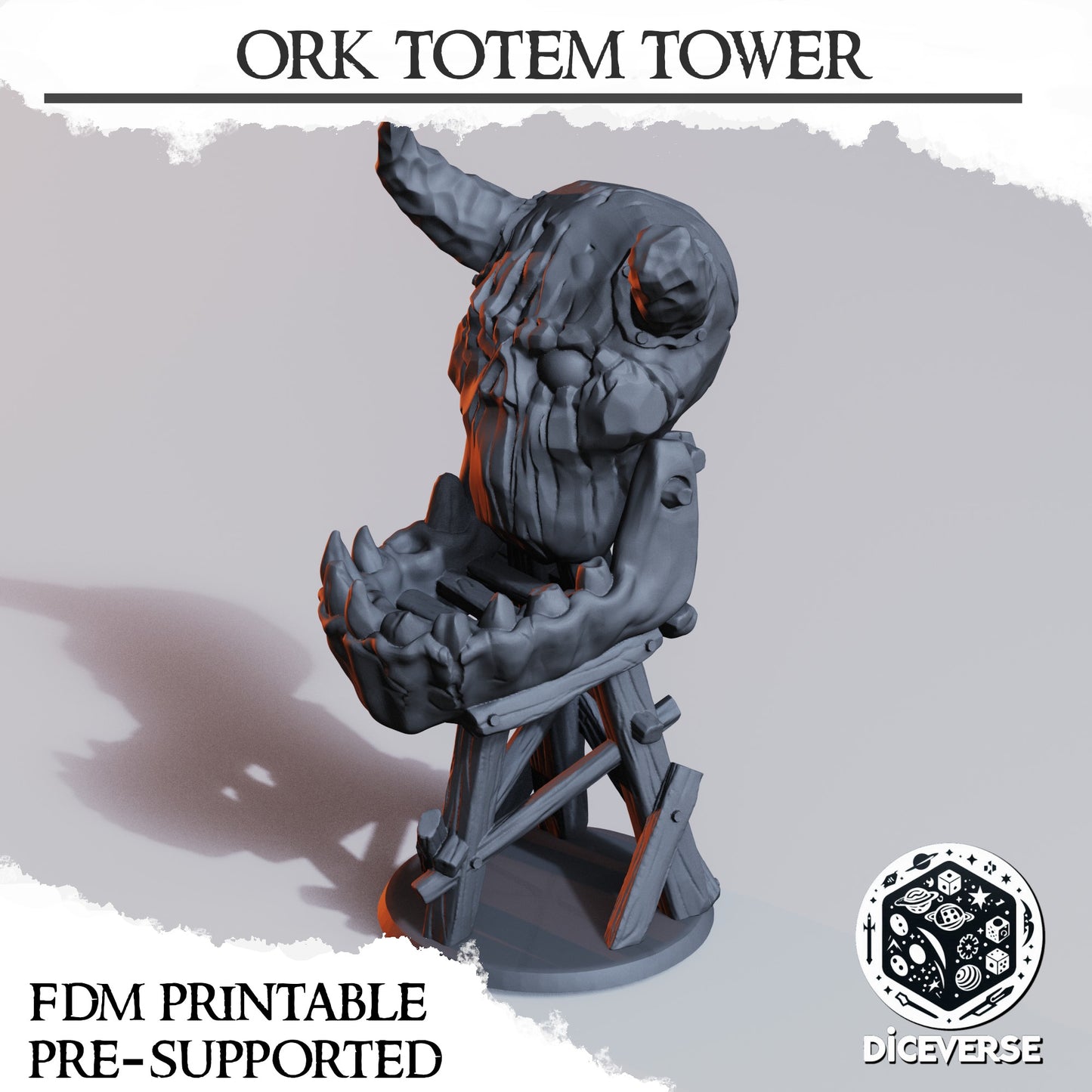 Orc Totem Tower - Diceverse