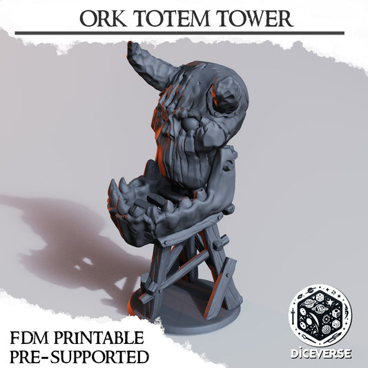 Orc Totem Tower - Diceverse
