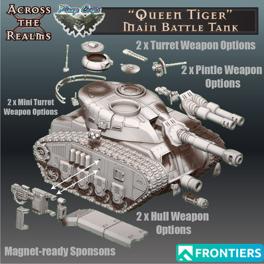 Kampfpanzer Queen Tiger – Across the Realms