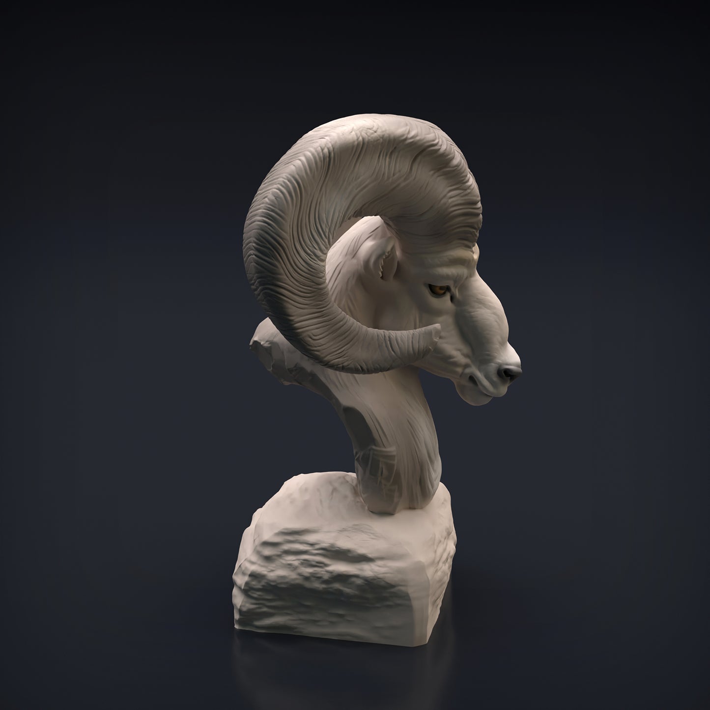 Widderbüste - Animal Den Miniatures