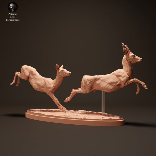 Laufendes Reh - Animal Den Miniatures