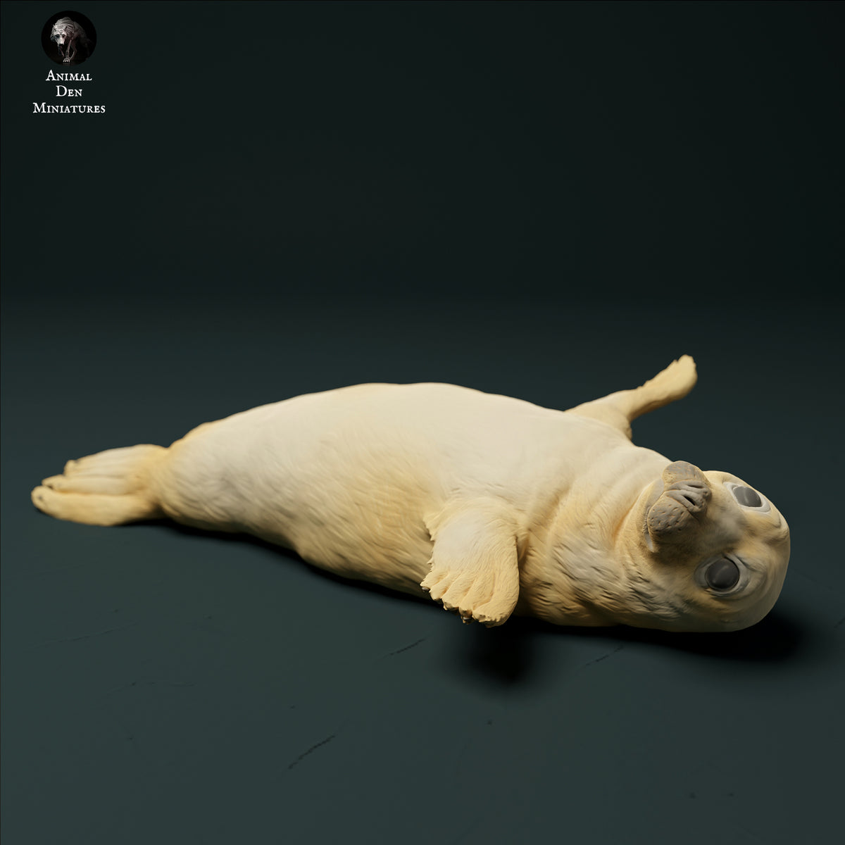 Pyup Animal Grey Seal Pup - Animal Den Miniatures – HammerLine