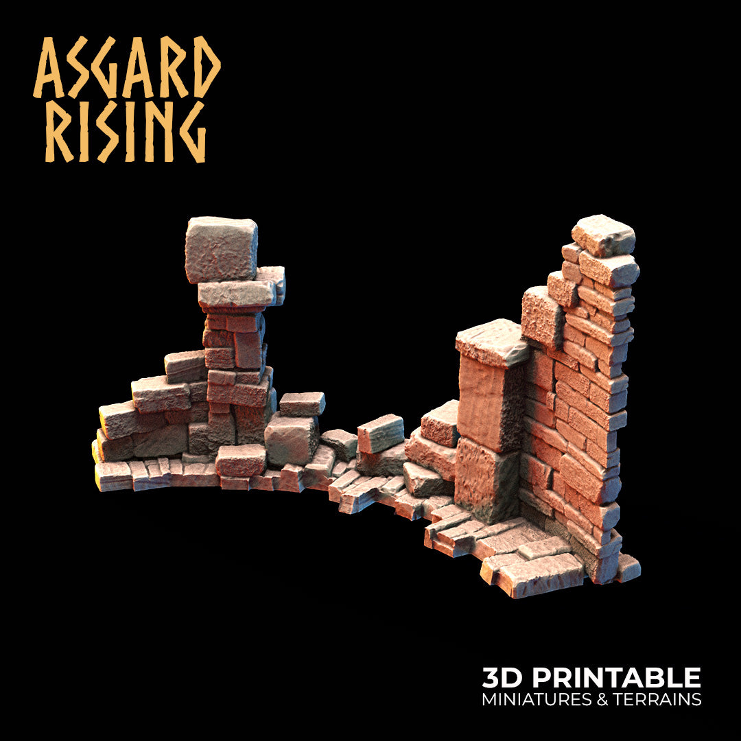 Thron der Winde mit kleinen Ruinen – Asgard Rising