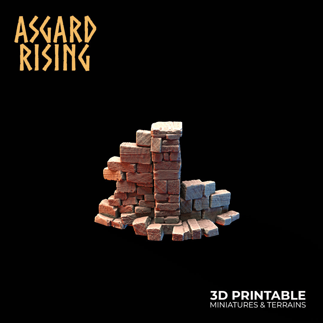 Thron der Winde mit kleinen Ruinen – Asgard Rising