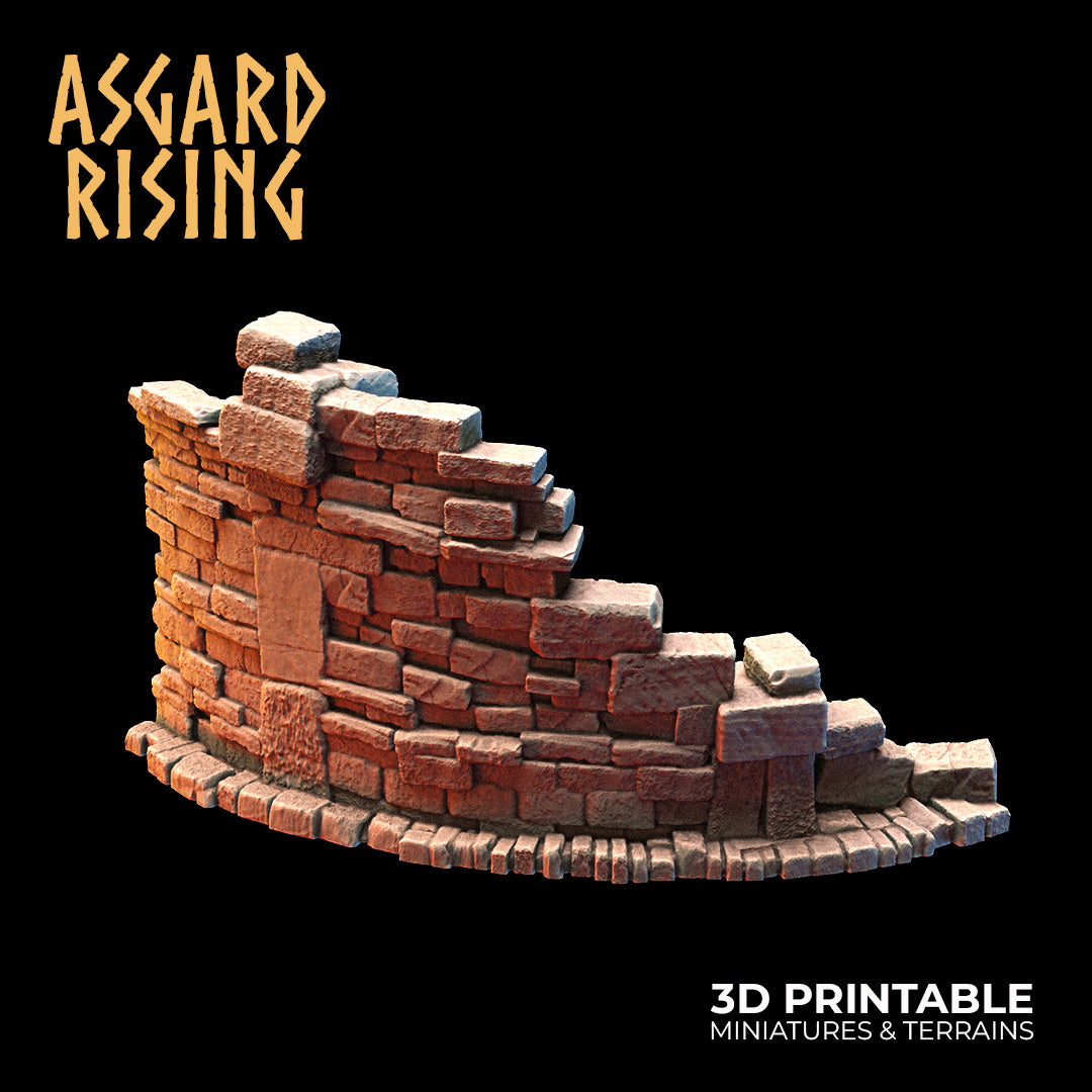 Thron der Winde mit kleinen Ruinen – Asgard Rising