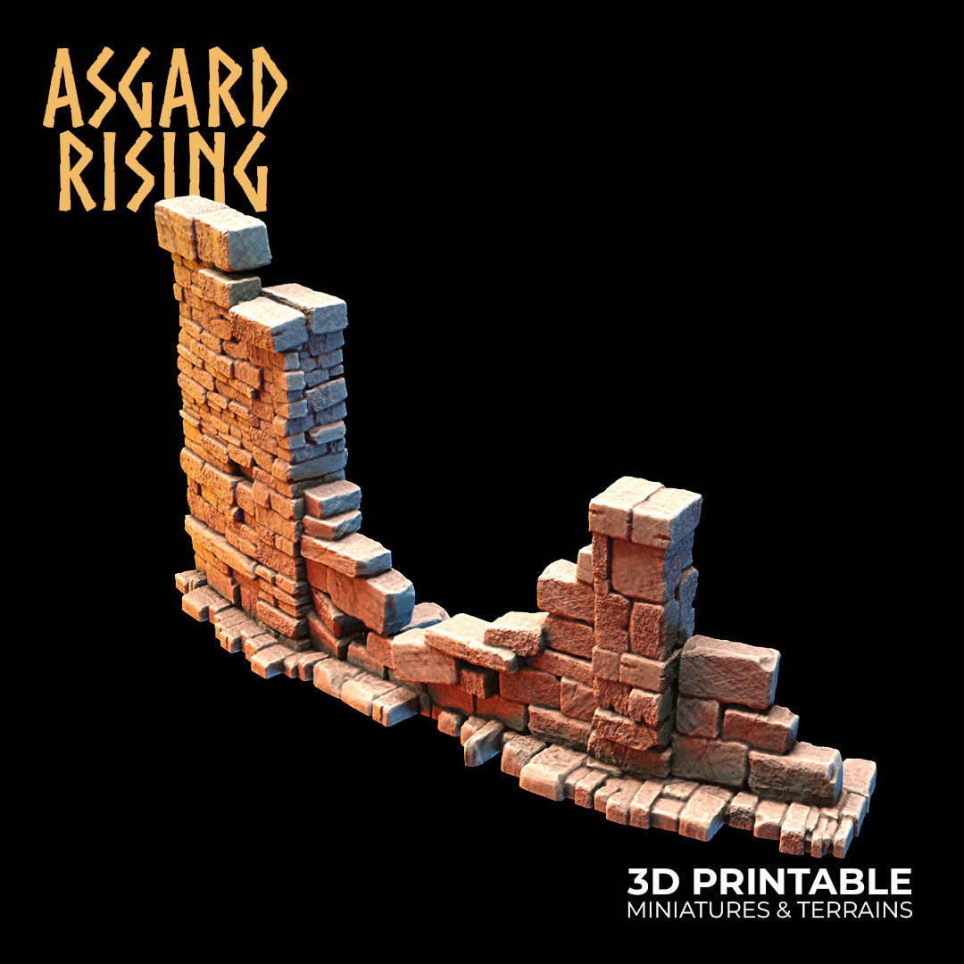 Thron der Winde mit kleinen Ruinen – Asgard Rising