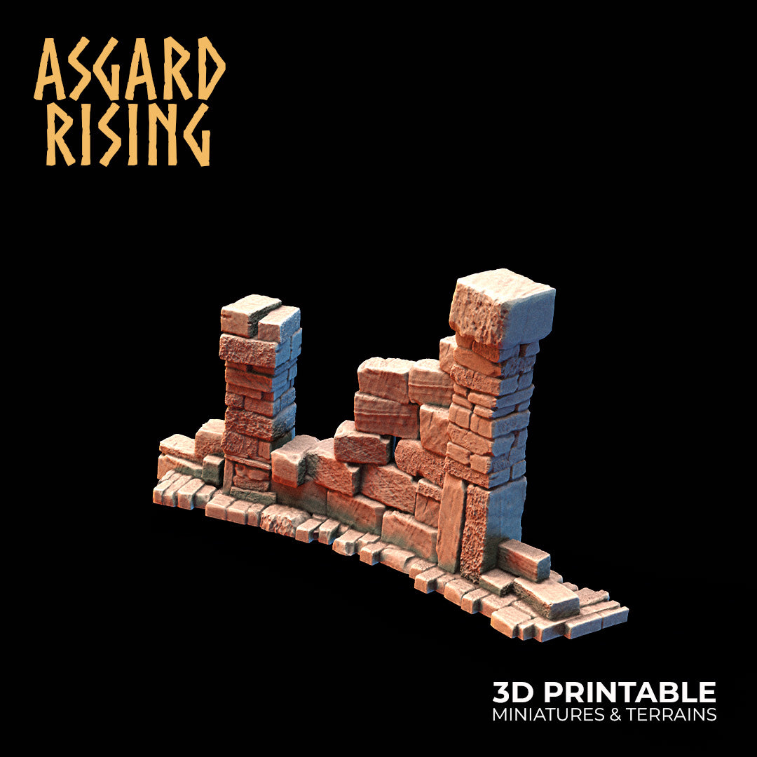 Thron der Winde mit kleinen Ruinen – Asgard Rising