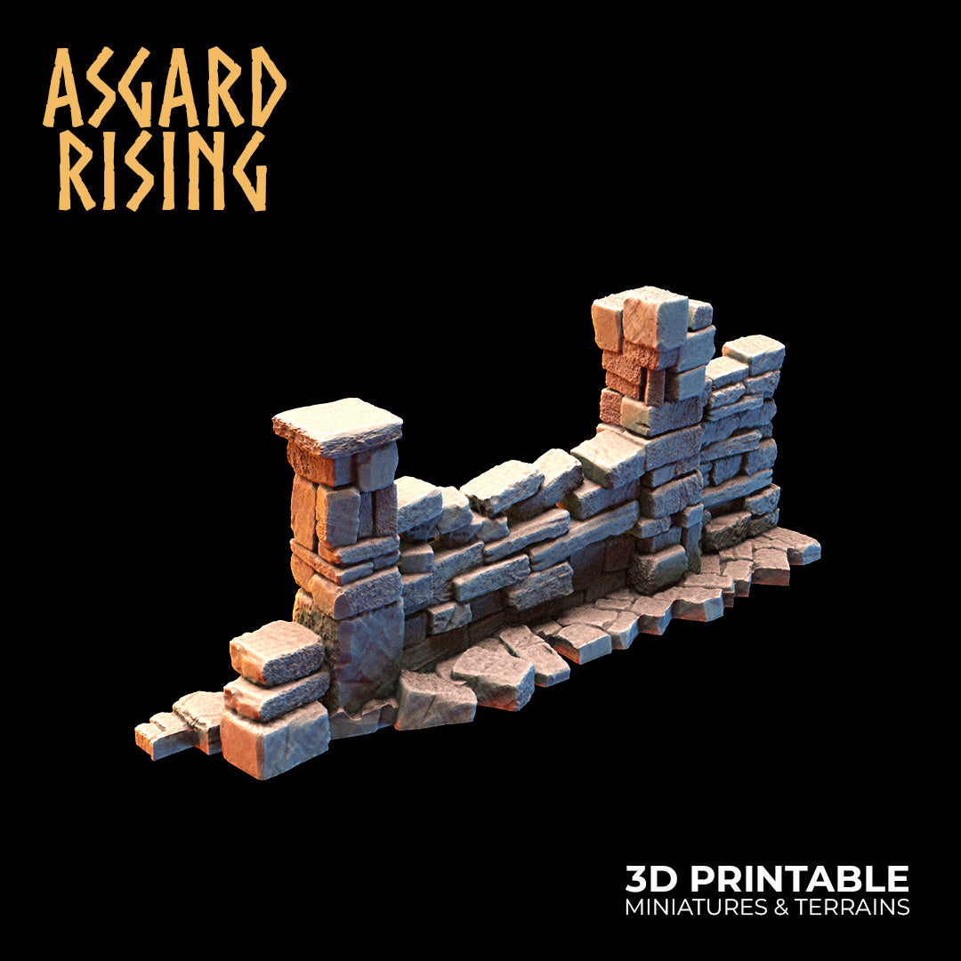 Thron der Winde mit kleinen Ruinen – Asgard Rising