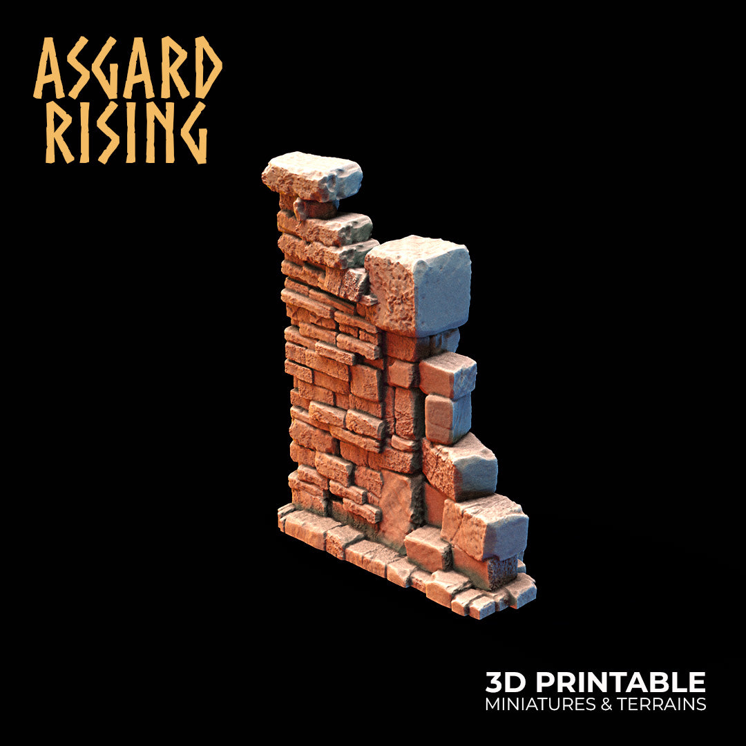Thron der Winde mit kleinen Ruinen – Asgard Rising