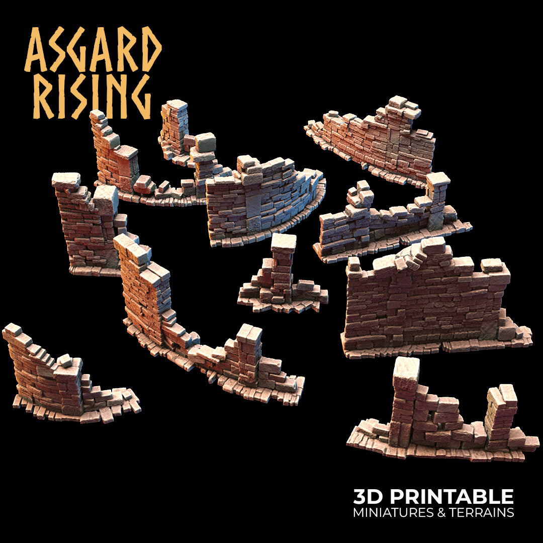 Thron der Winde mit kleinen Ruinen – Asgard Rising