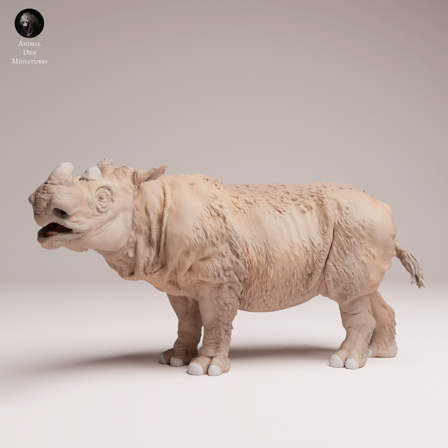 Sumatran Rhino Male - Animal Den Miniatures