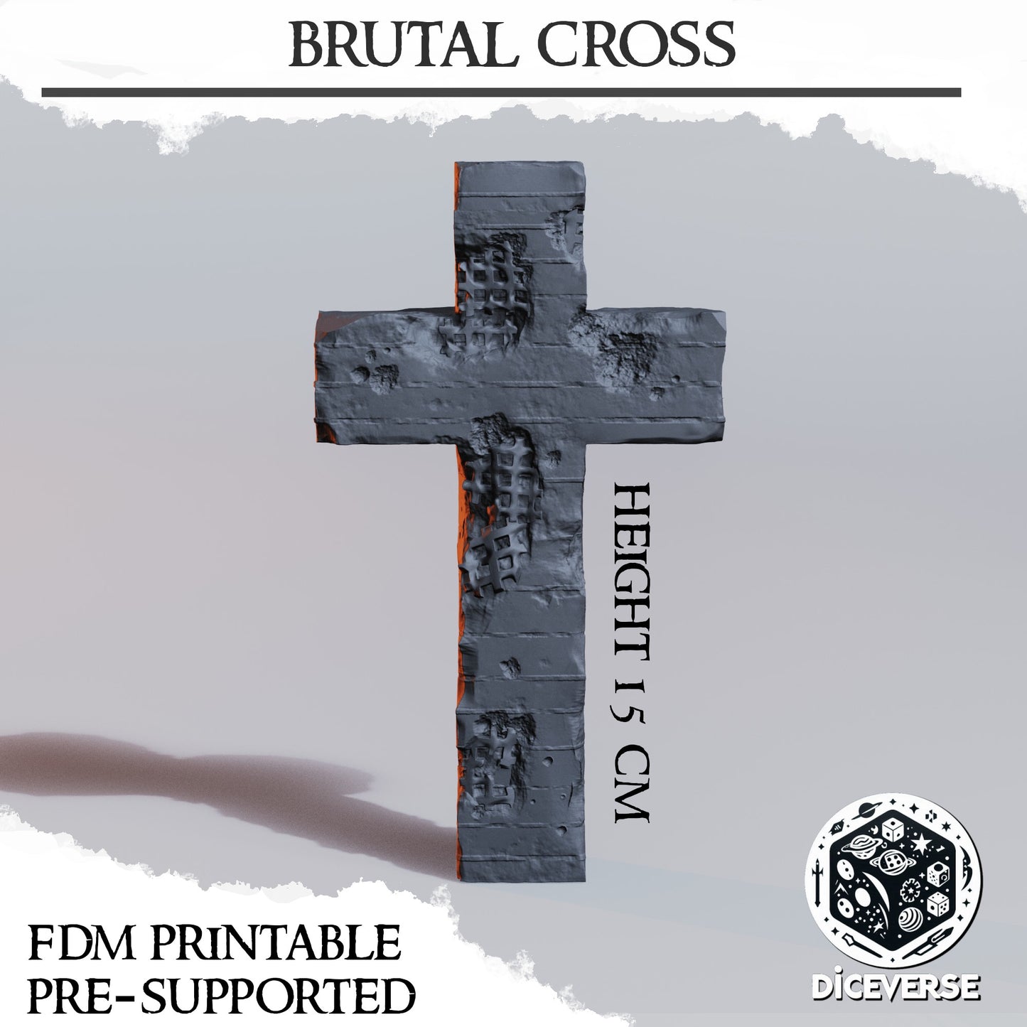 Trench Terrain: Brutal Cross - Diceverse