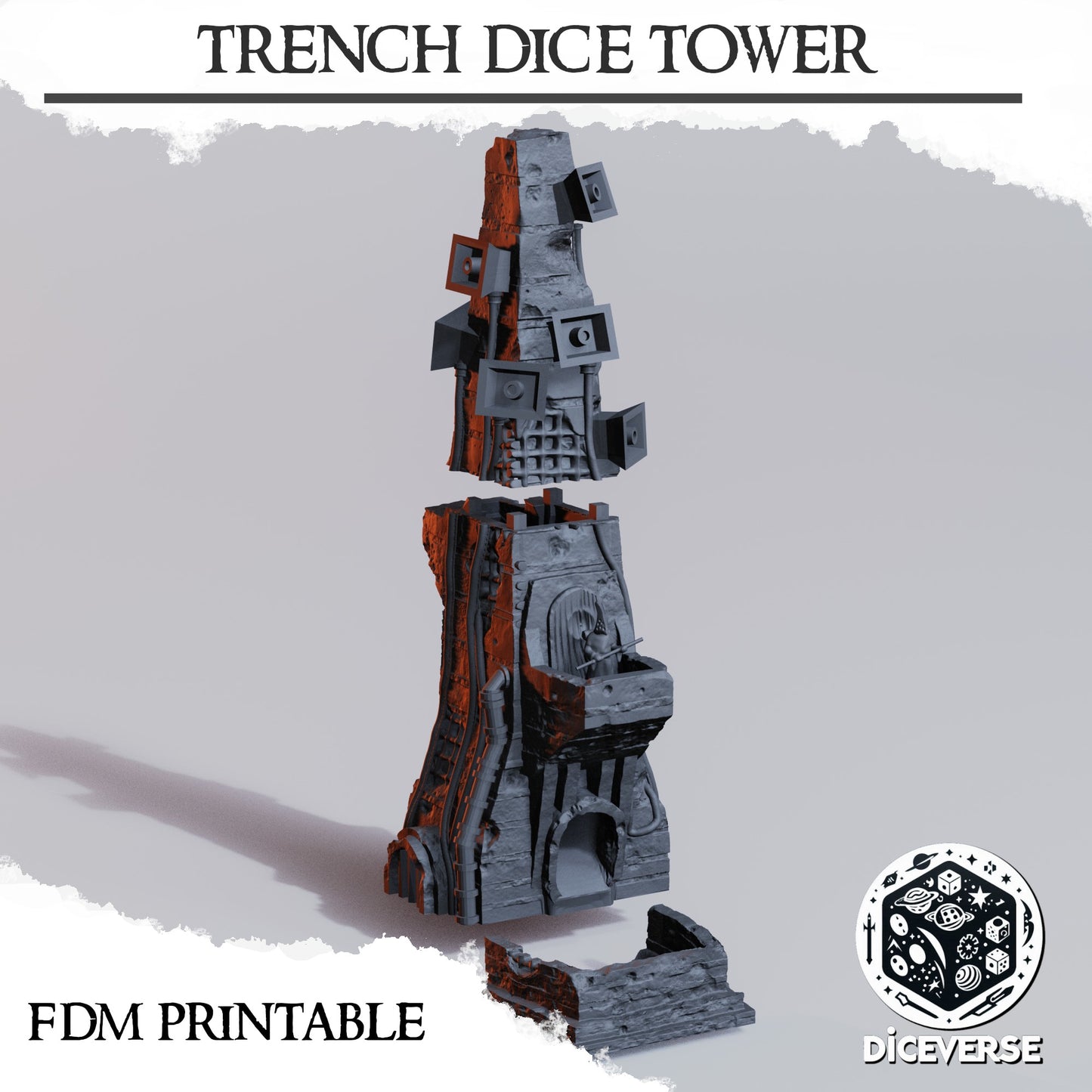 Trench Dice Tower - 3 Month Loyalty Reward - Diceverse