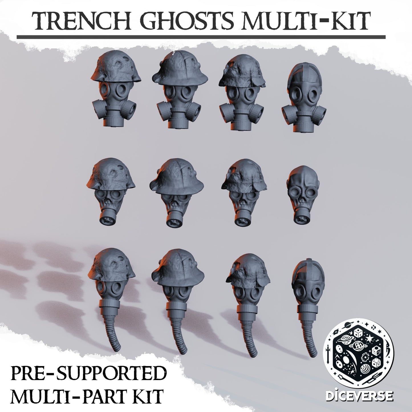 10x Trench Ghosts / Ghouls Troopers Kit - Diceverse