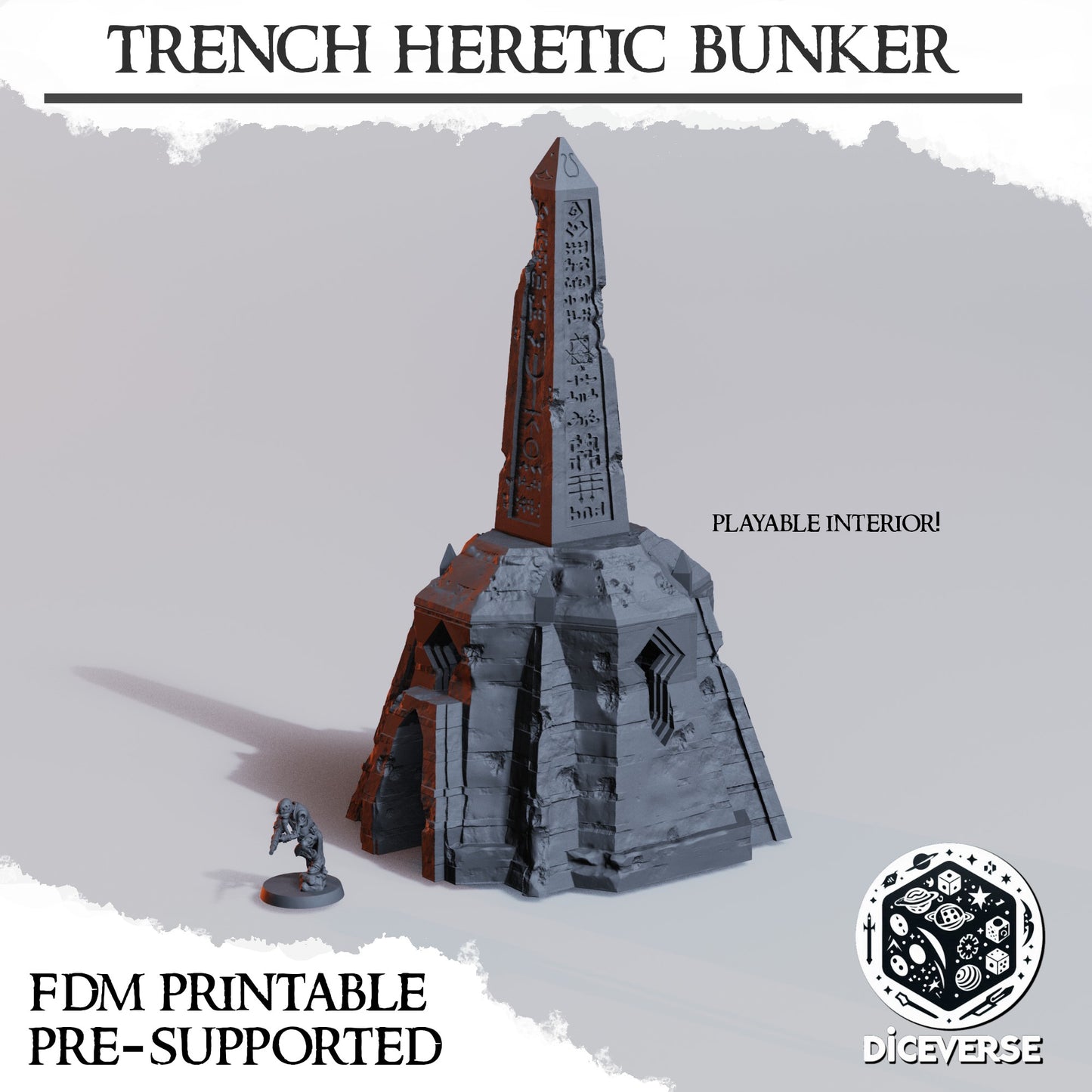 Trench Terrain: Heretic Bunker - Diceverse