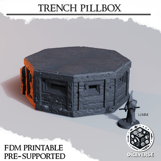 Trench Terrain: Pillbox - Diceverse