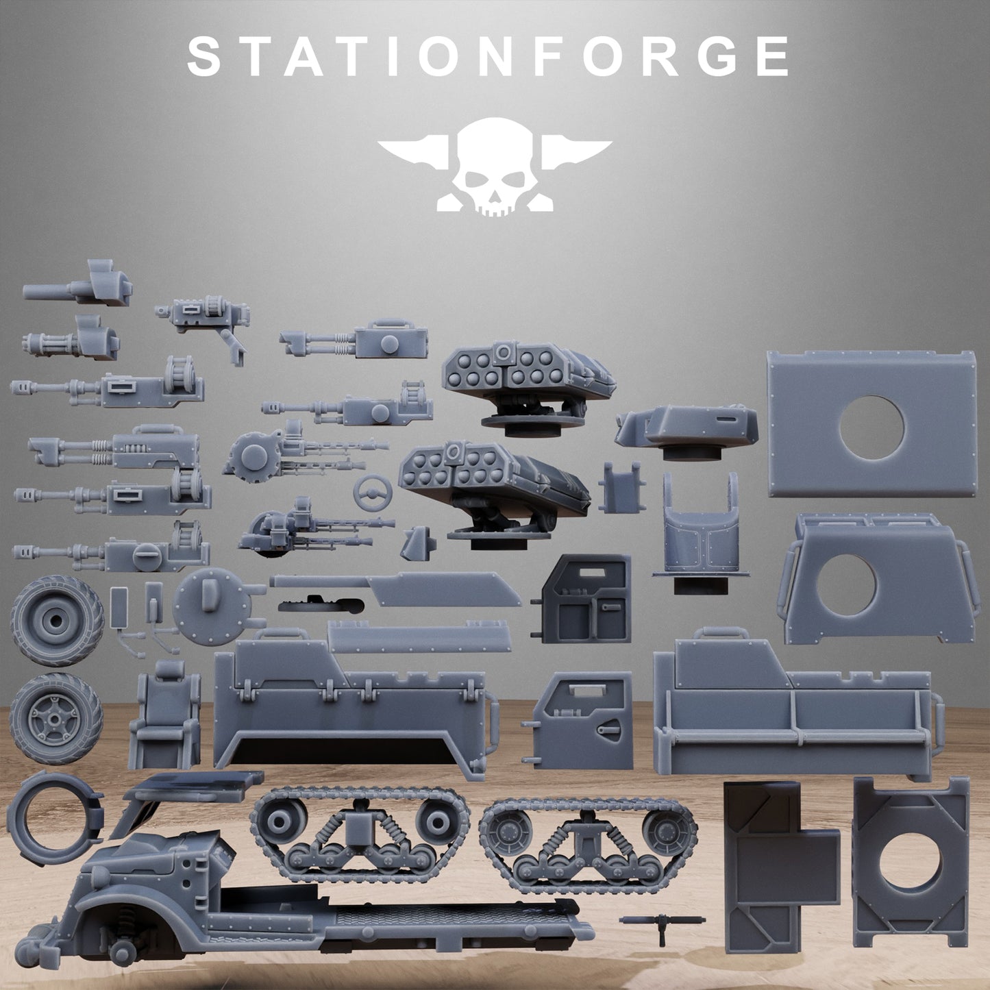 FreeGuard Half track - Station Forge