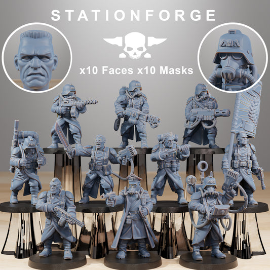 20x GrimGuard Combatants - Station Forge