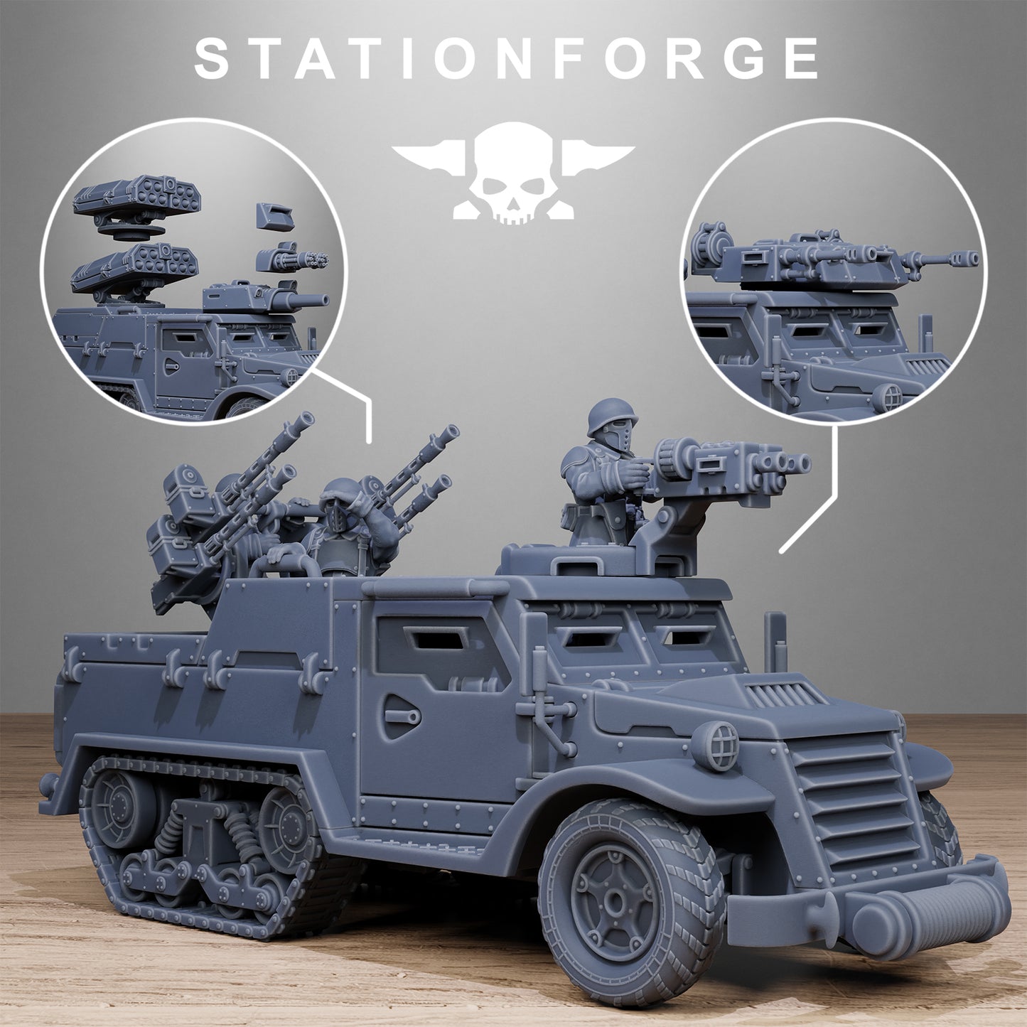 FreeGuard Half track - Station Forge