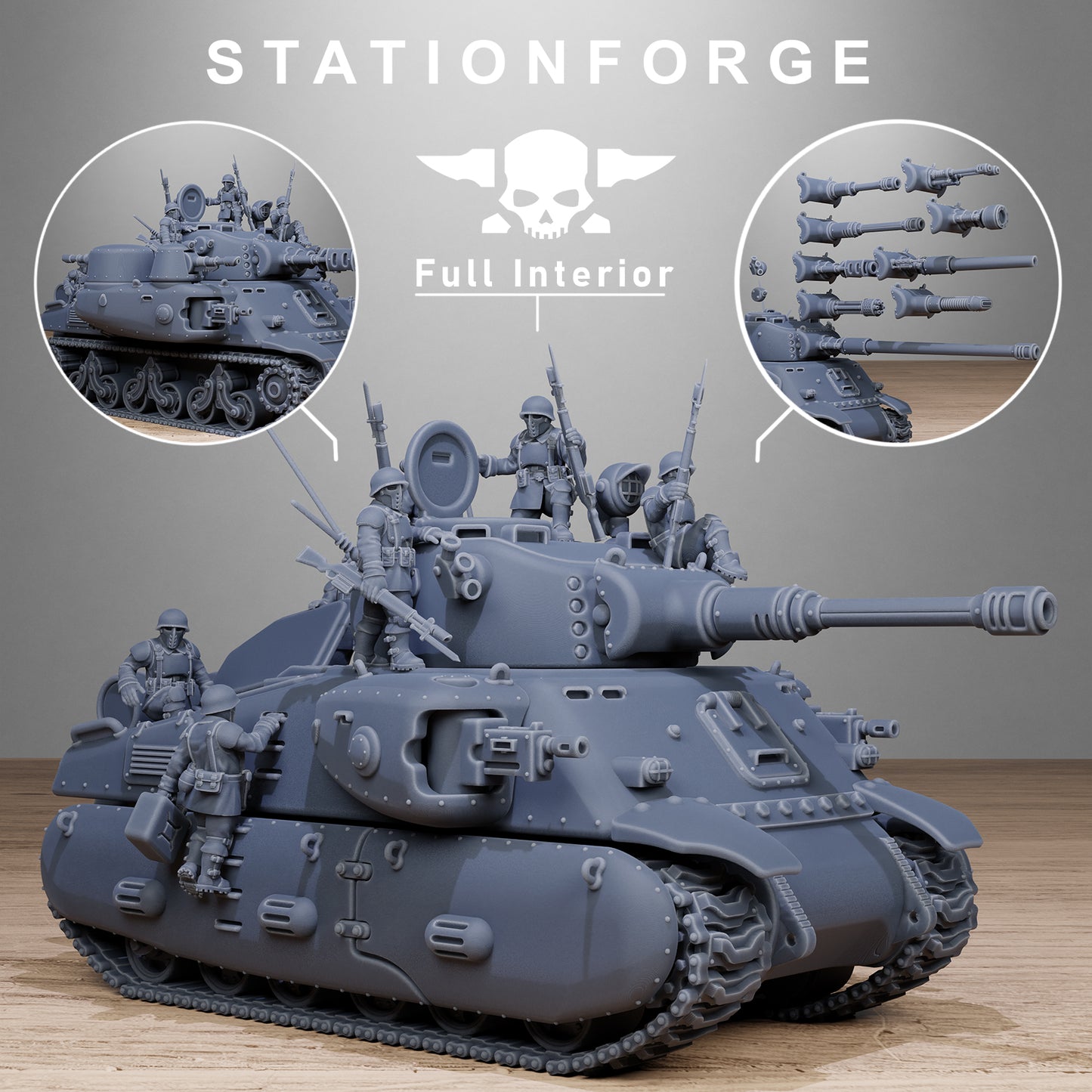 FreeGuard Battle Tank - Station Forge