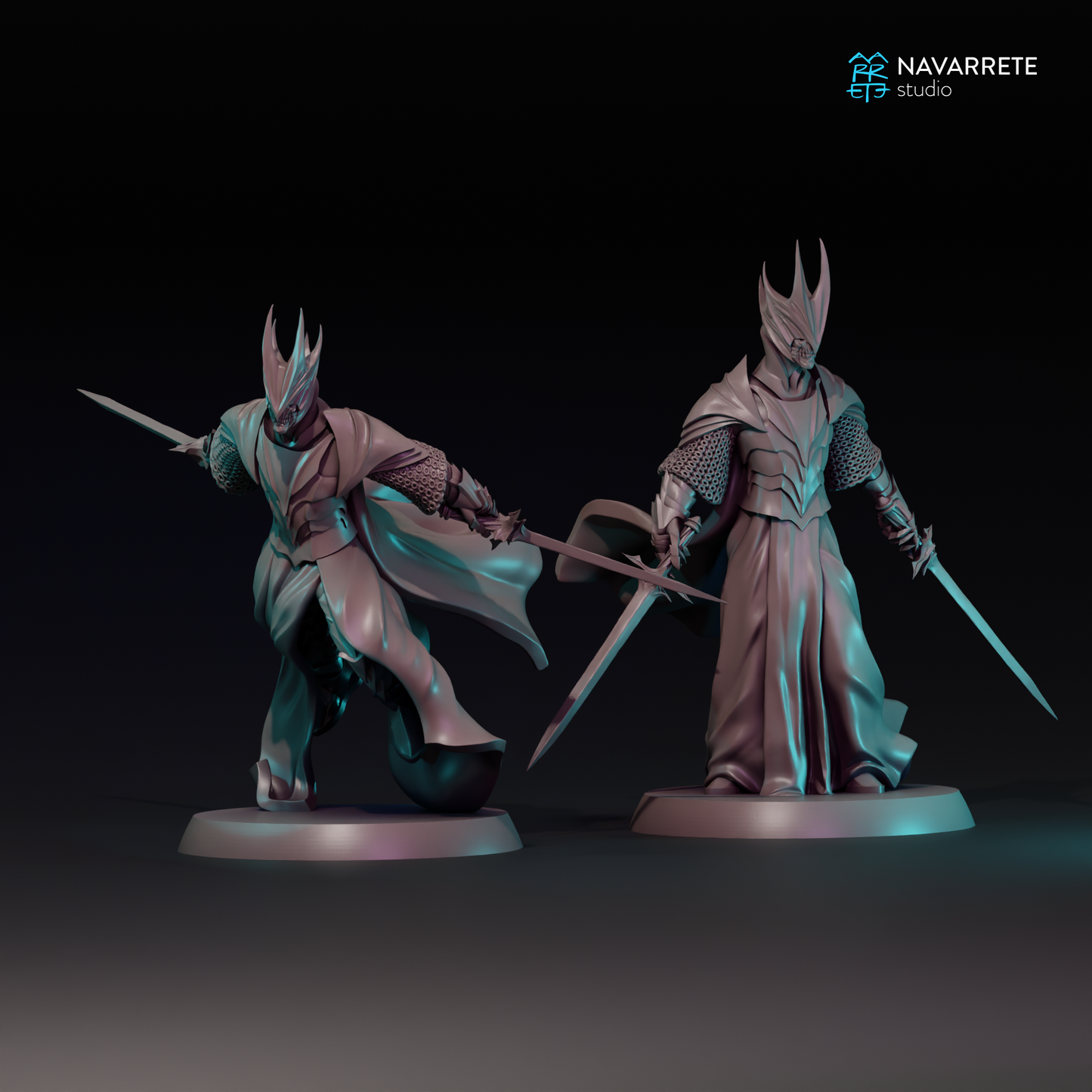 2x The Dark Lieutenant Spectral Version - Navarrete Studio